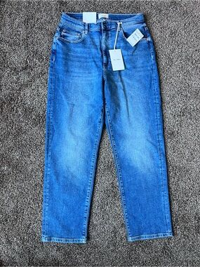 DL1961 Women's Blue Slim Straight Jeans